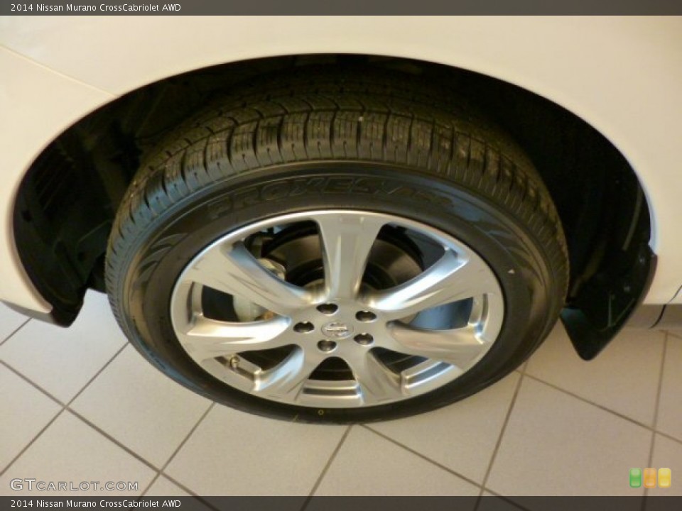 2014 Nissan Murano CrossCabriolet AWD Wheel and Tire Photo #92216263