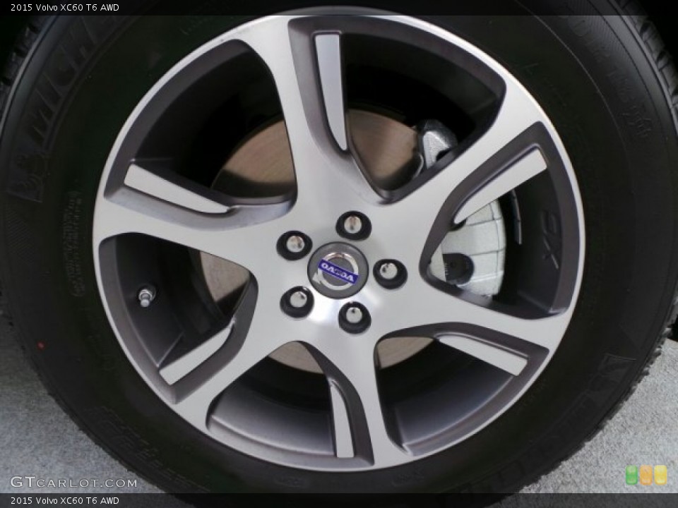 2015 Volvo XC60 T6 AWD Wheel and Tire Photo #92217271