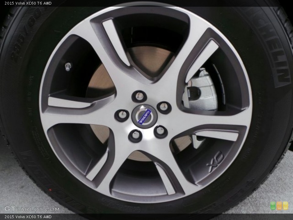 2015 Volvo XC60 T6 AWD Wheel and Tire Photo #92218892
