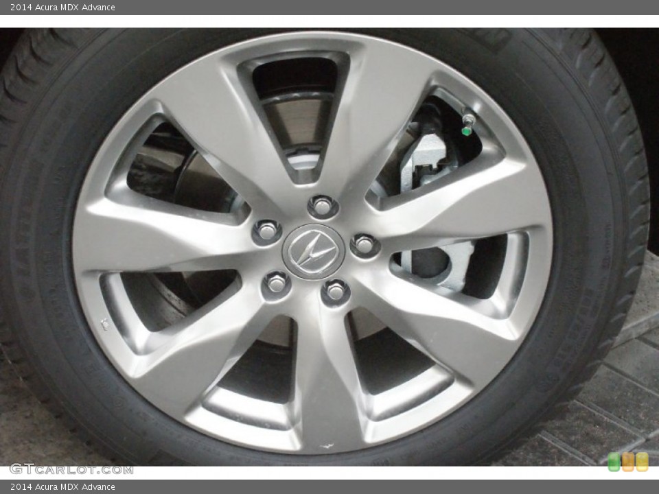 2014 Acura MDX Advance Wheel and Tire Photo #92221507