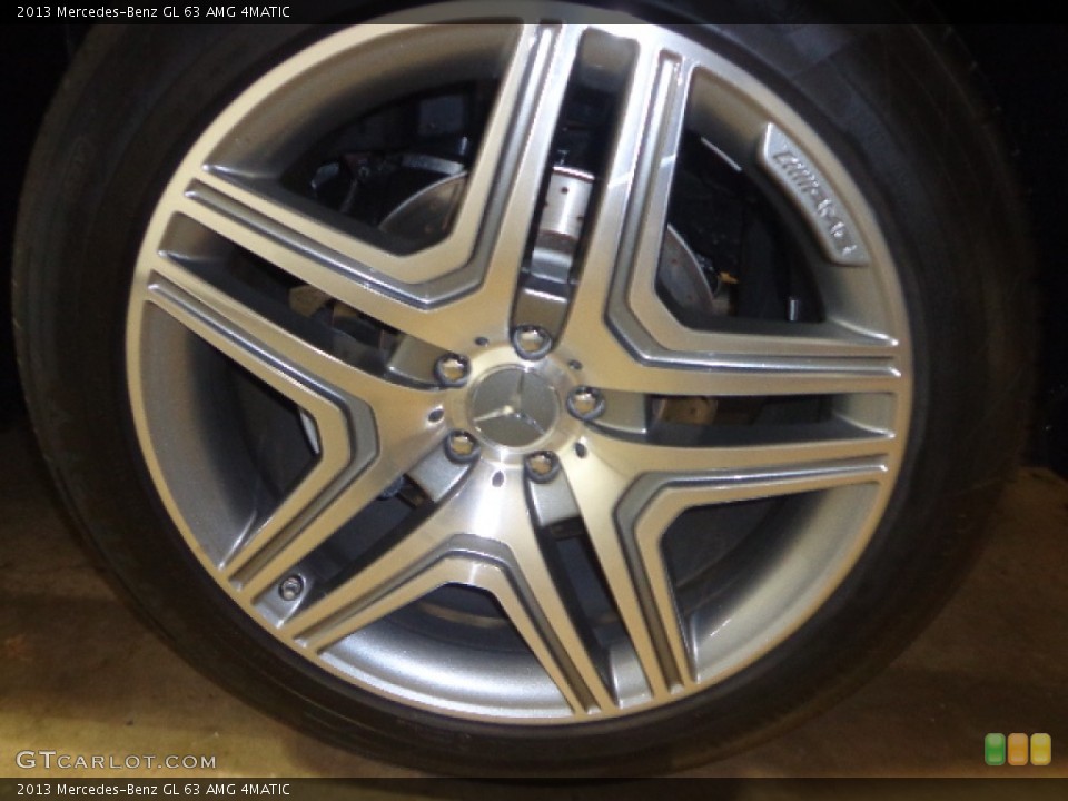 2013 Mercedes-Benz GL 63 AMG 4MATIC Wheel and Tire Photo #92228245
