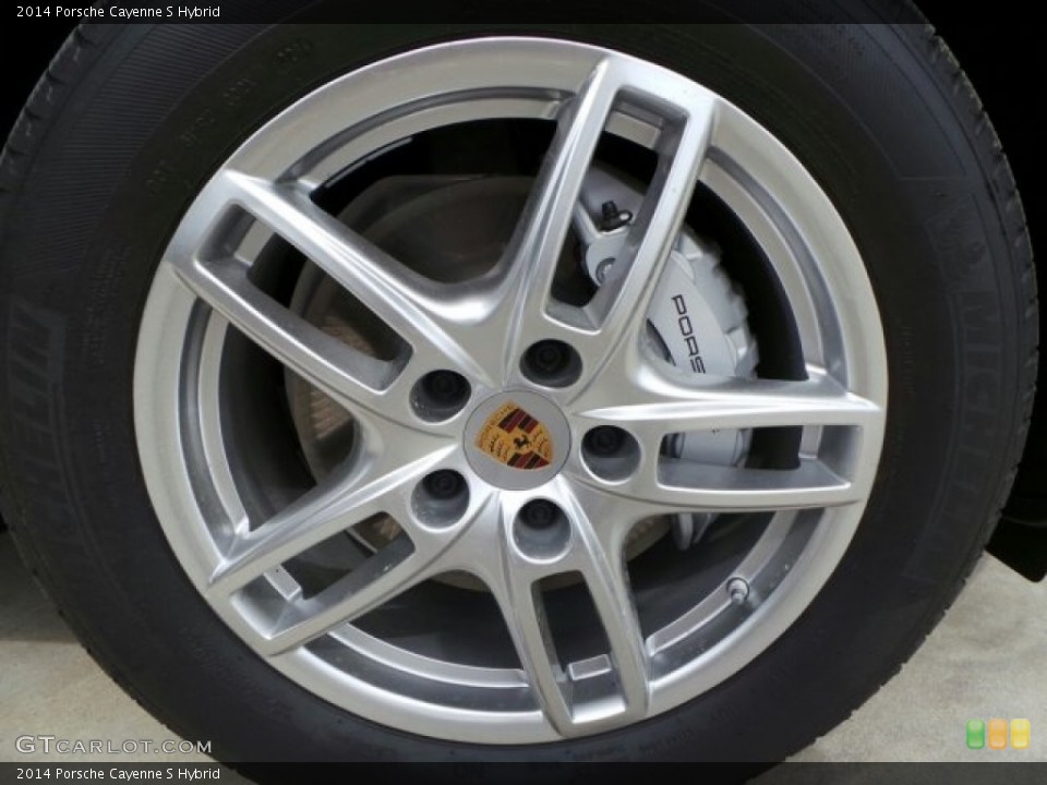 2014 Porsche Cayenne S Hybrid Wheel and Tire Photo #92237615
