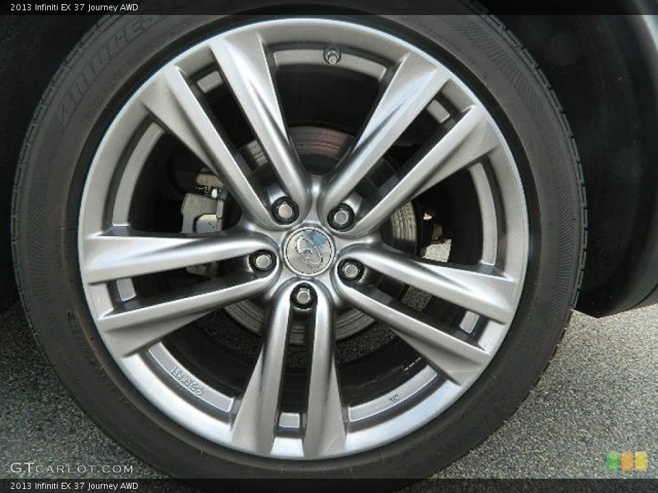 2013 Infiniti EX 37 Journey AWD Wheel and Tire Photo #92239517