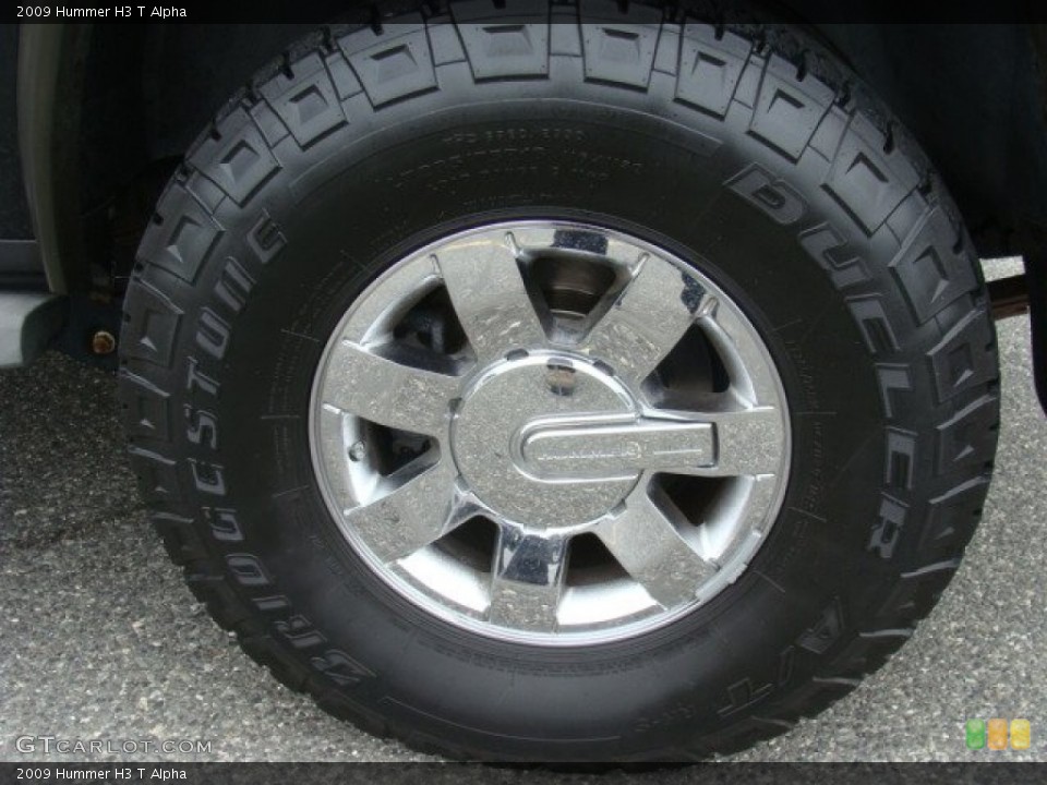 2009 Hummer H3 T Alpha Wheel and Tire Photo #92283736