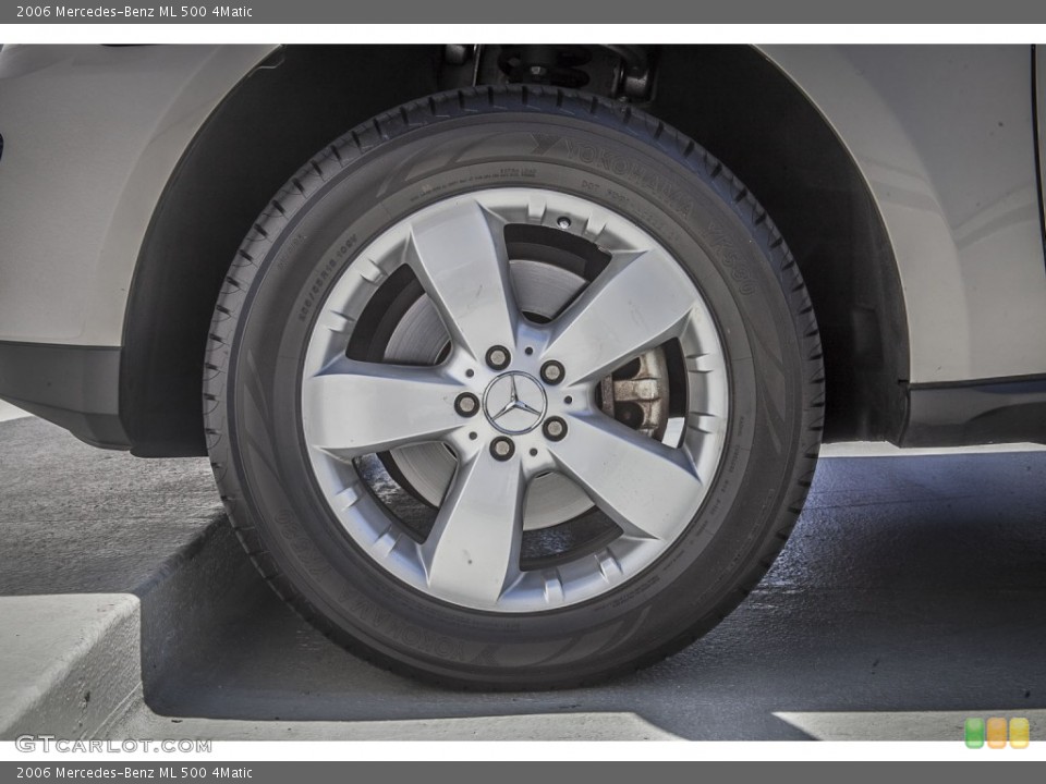 2006 Mercedes-Benz ML 500 4Matic Wheel and Tire Photo #92324340