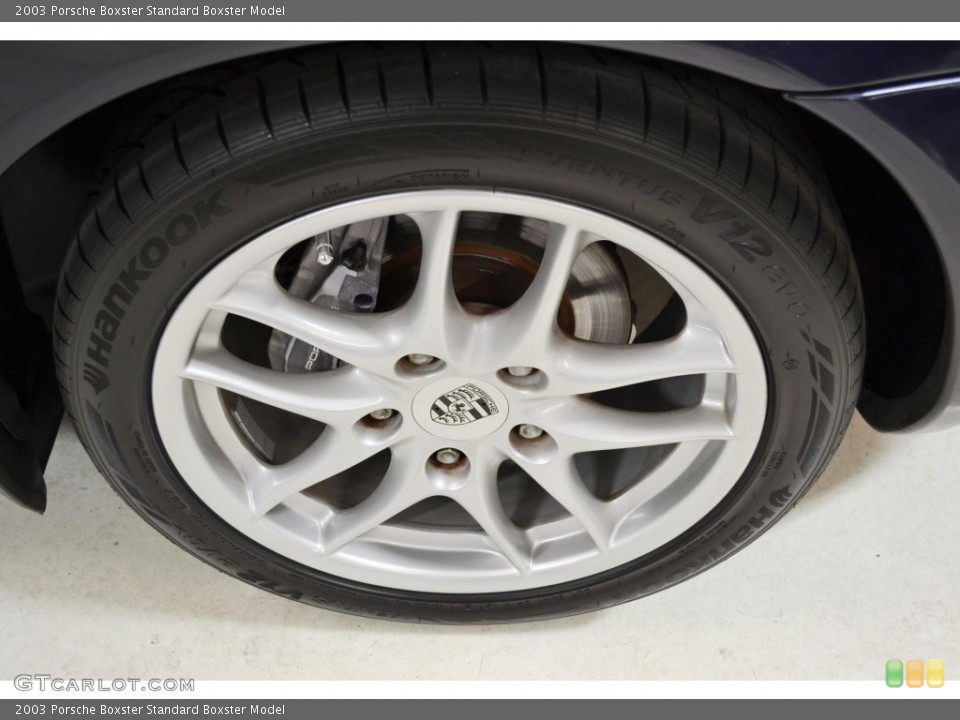 2003 Porsche Boxster  Wheel and Tire Photo #92337054