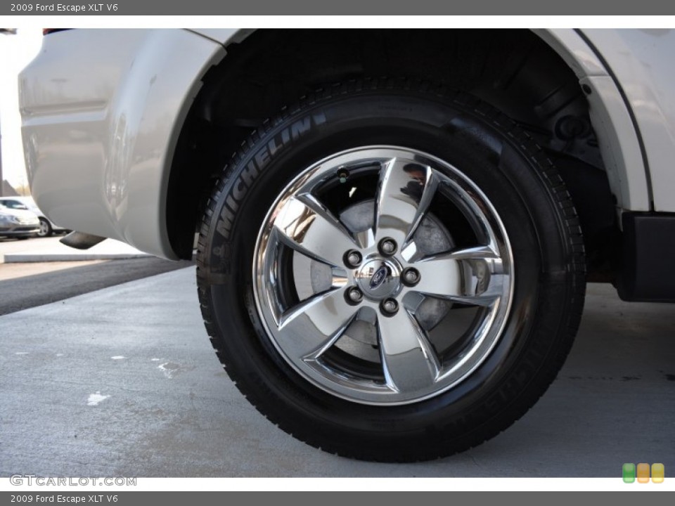 2009 Ford Escape XLT V6 Wheel and Tire Photo #92348559