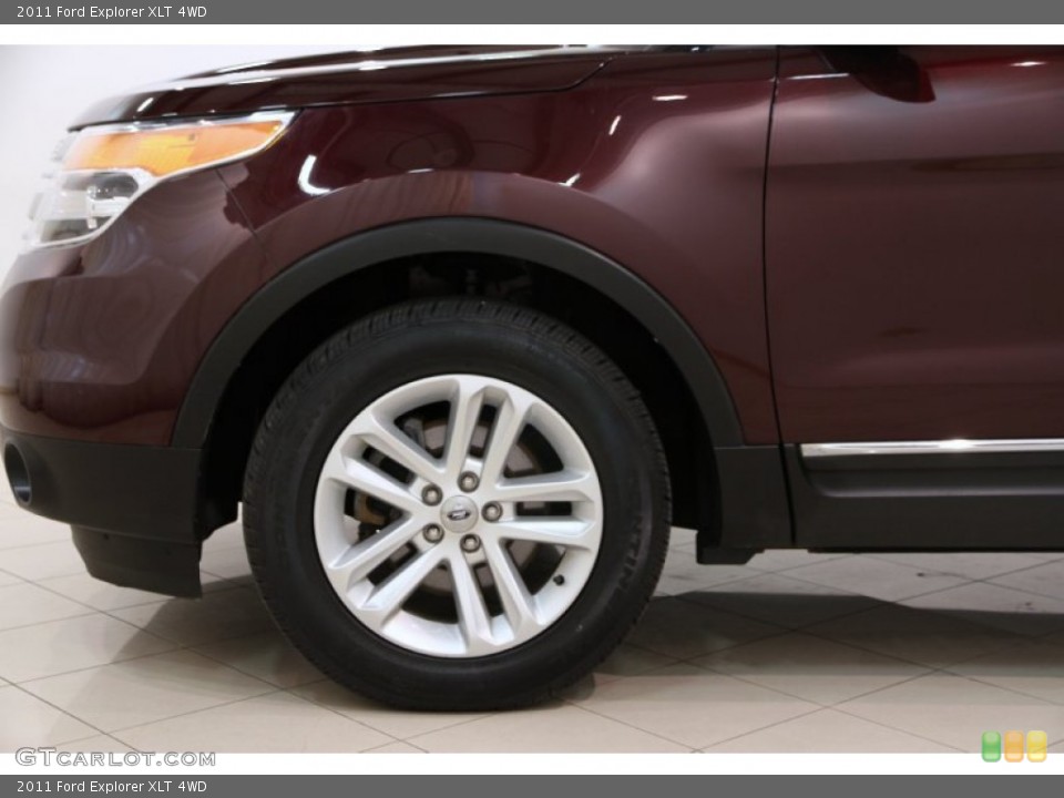 2011 Ford Explorer XLT 4WD Wheel and Tire Photo #92360715