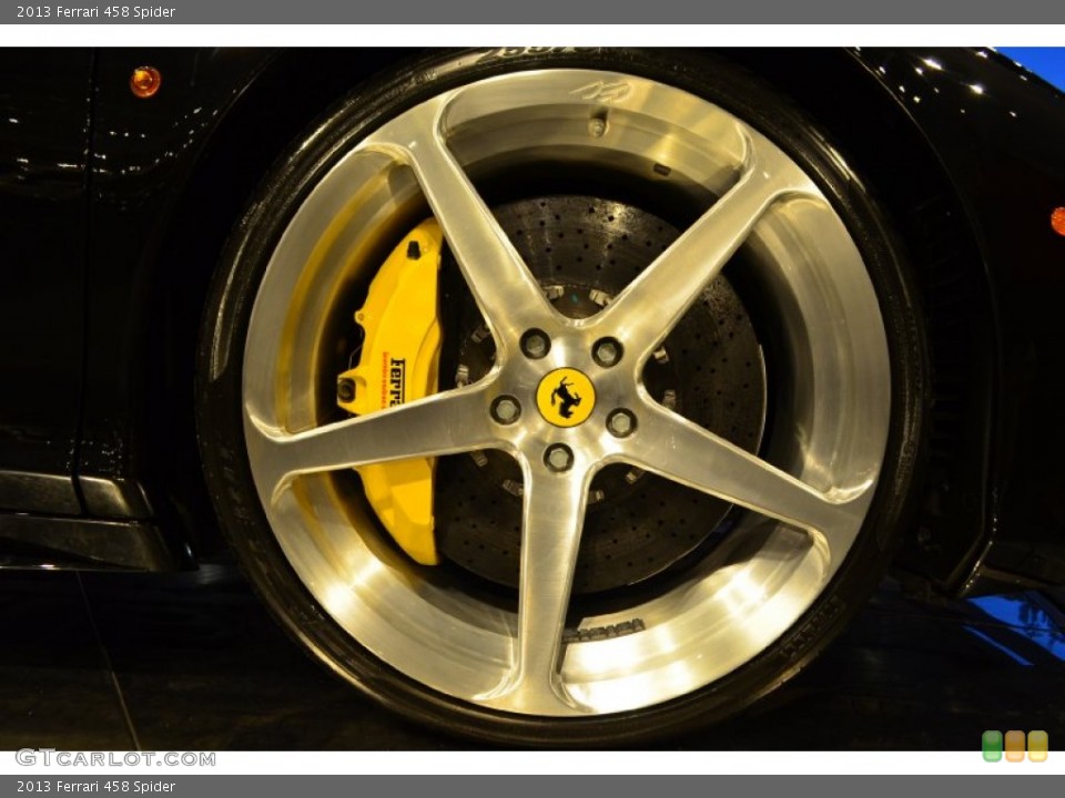2013 Ferrari 458 Custom Wheel and Tire Photo #92371983