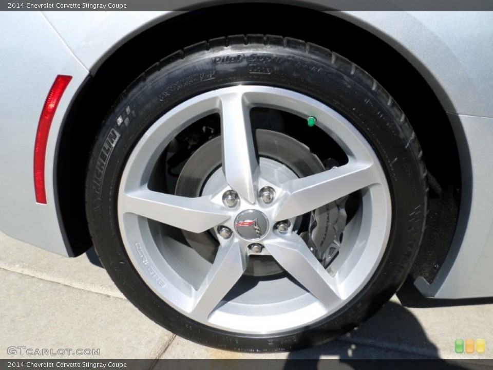 2014 Chevrolet Corvette Stingray Coupe Wheel and Tire Photo #92373525
