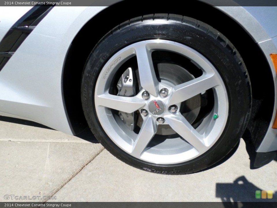 2014 Chevrolet Corvette Stingray Coupe Wheel and Tire Photo #92373543