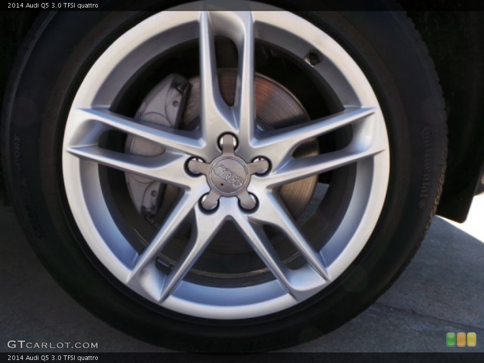 2014 Audi Q5 3.0 TFSI quattro Wheel and Tire Photo #92374128