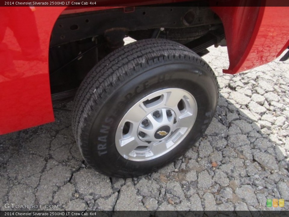 2014 Chevrolet Silverado 2500HD LT Crew Cab 4x4 Wheel and Tire Photo #92380354
