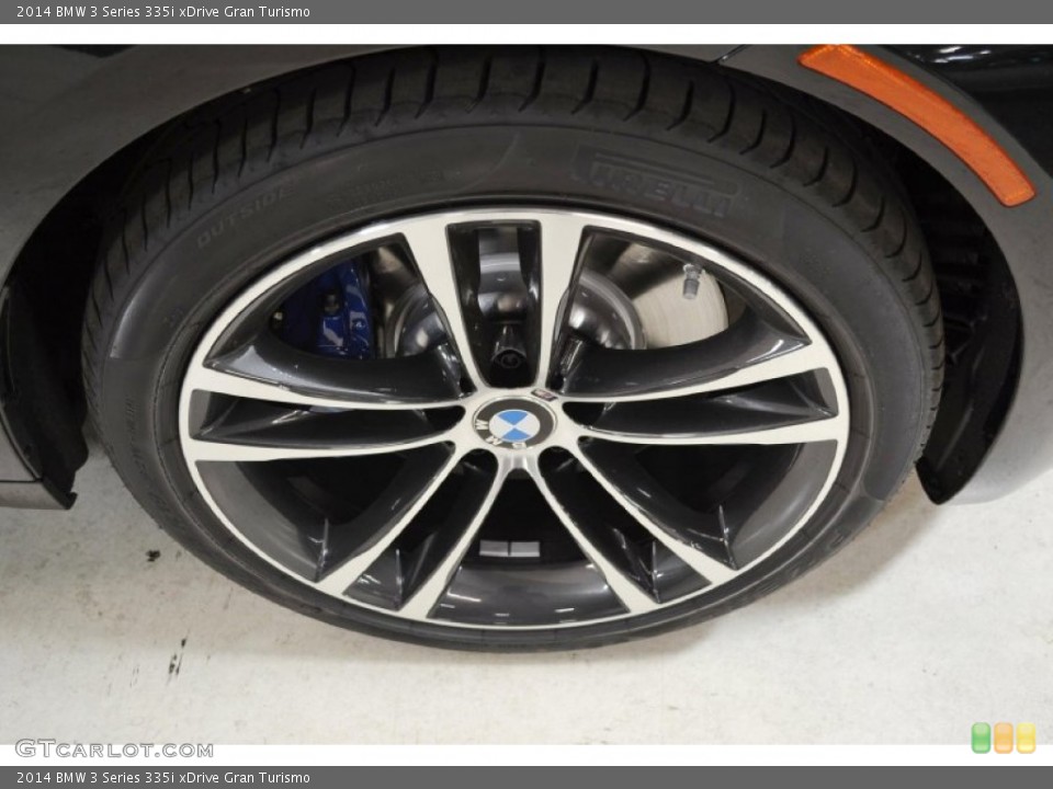 2014 BMW 3 Series 335i xDrive Gran Turismo Wheel and Tire Photo #92392539