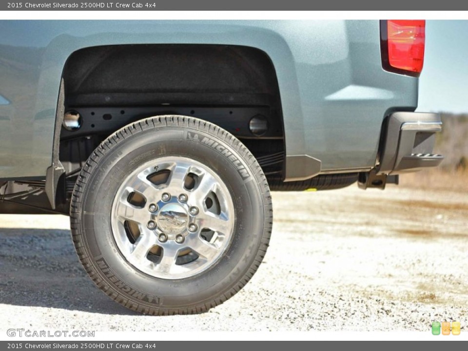 2015 Chevrolet Silverado 2500HD LT Crew Cab 4x4 Wheel and Tire Photo #92412489