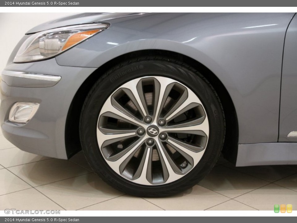 2014 Hyundai Genesis 5.0 R-Spec Sedan Wheel and Tire Photo #92420725