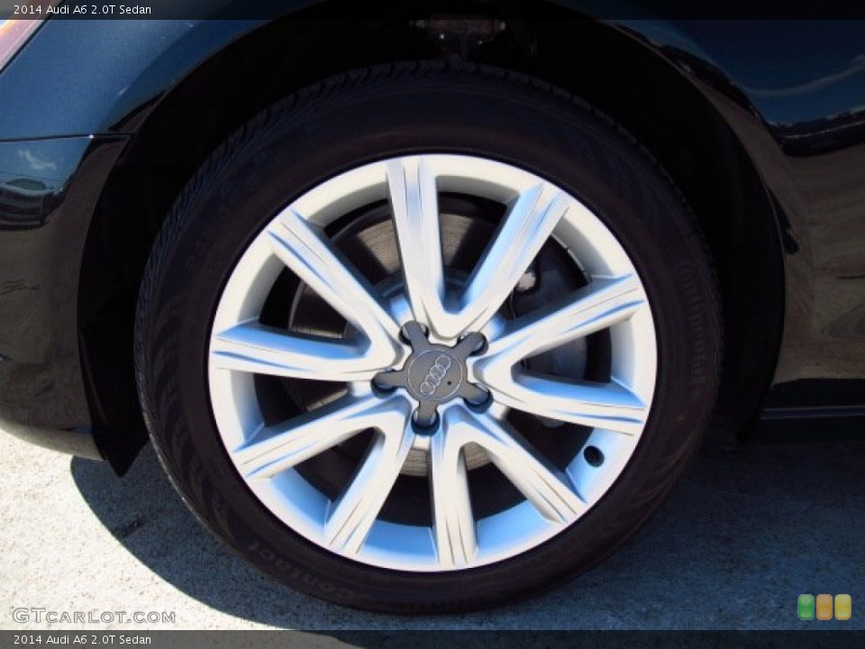 2014 Audi A6 2.0T Sedan Wheel and Tire Photo #92430450