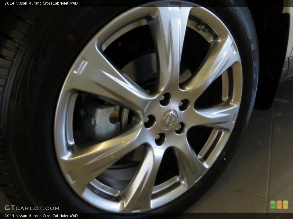 2014 Nissan Murano CrossCabriolet AWD Wheel and Tire Photo #92430765