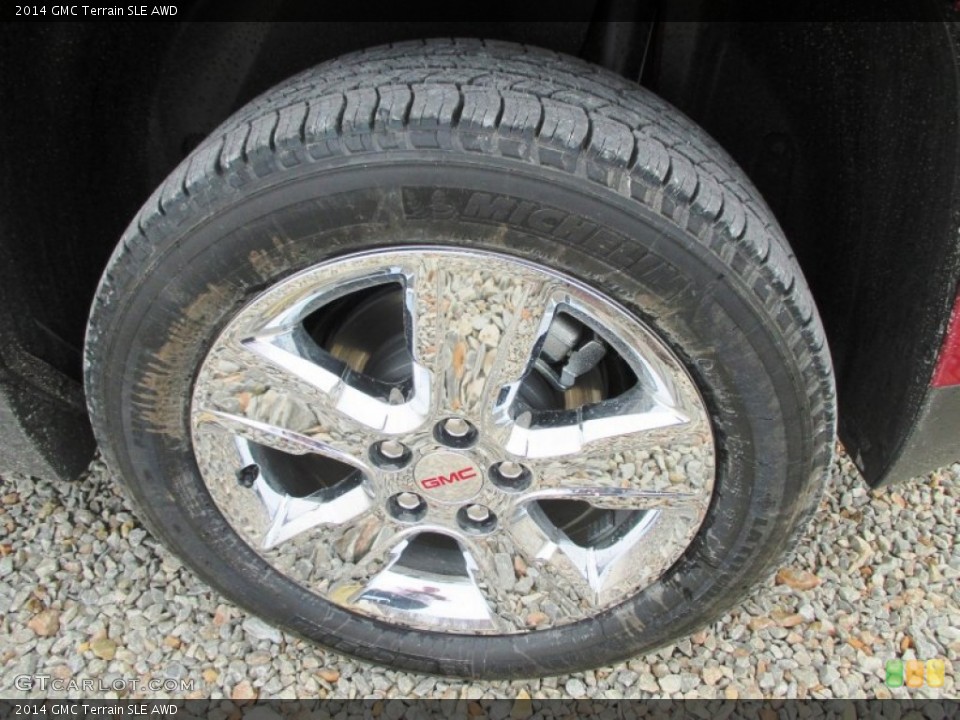 2014 GMC Terrain SLE AWD Wheel and Tire Photo #92436100