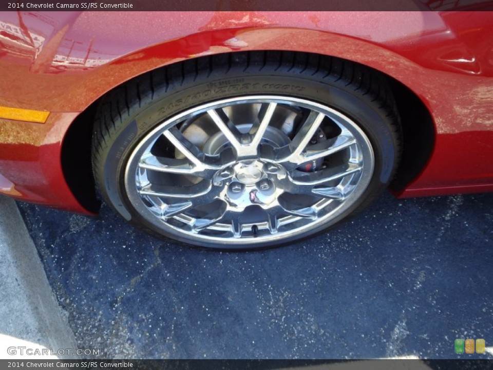 2014 Chevrolet Camaro SS/RS Convertible Wheel and Tire Photo #92440477