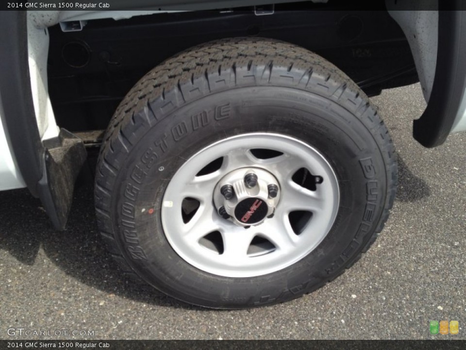2014 GMC Sierra 1500 Regular Cab Wheel and Tire Photo #92450617