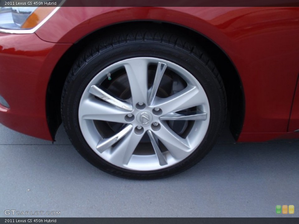 2011 Lexus GS 450h Hybrid Wheel and Tire Photo #92453437