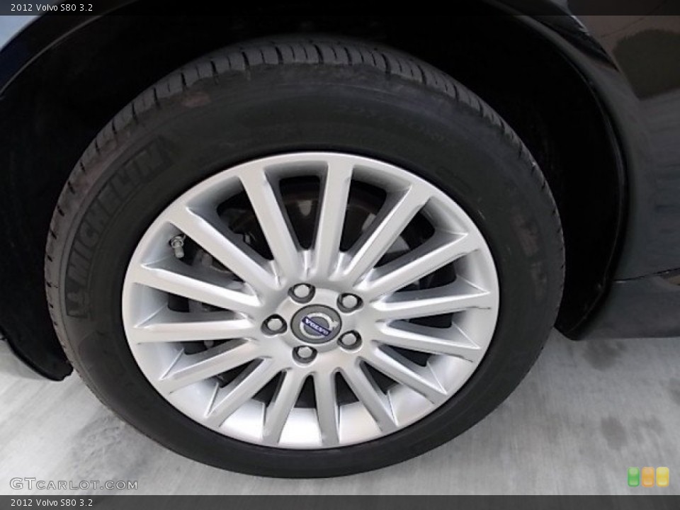 2012 Volvo S80 3.2 Wheel and Tire Photo #92460460