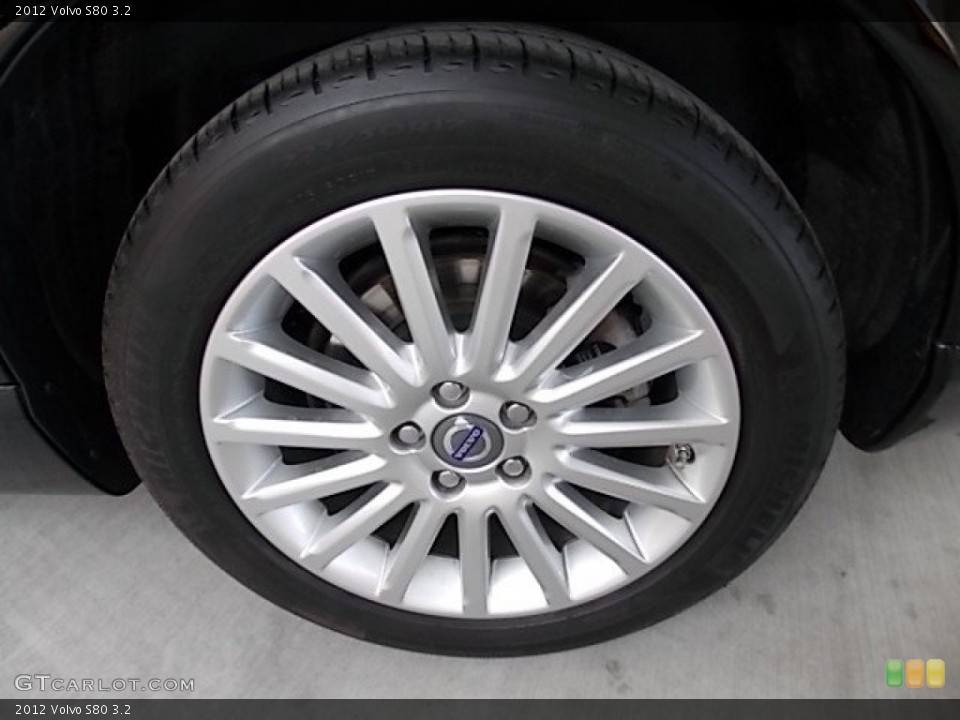 2012 Volvo S80 3.2 Wheel and Tire Photo #92460478