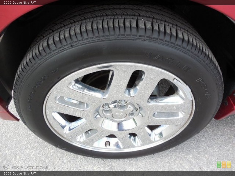 2009 Dodge Nitro R/T Wheel and Tire Photo #92462101