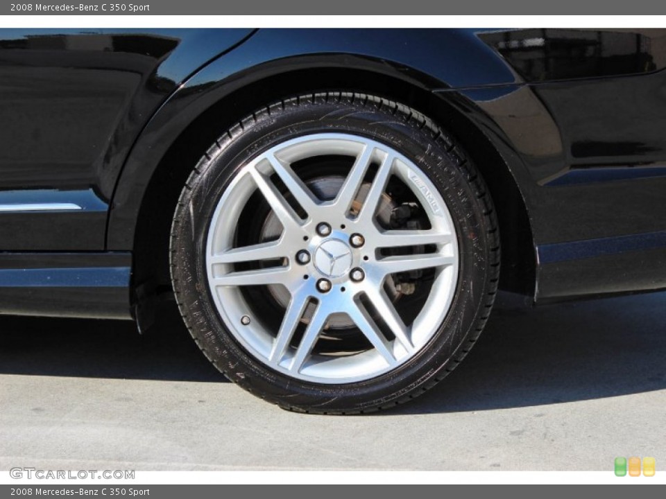 2008 Mercedes-Benz C 350 Sport Wheel and Tire Photo #92464495