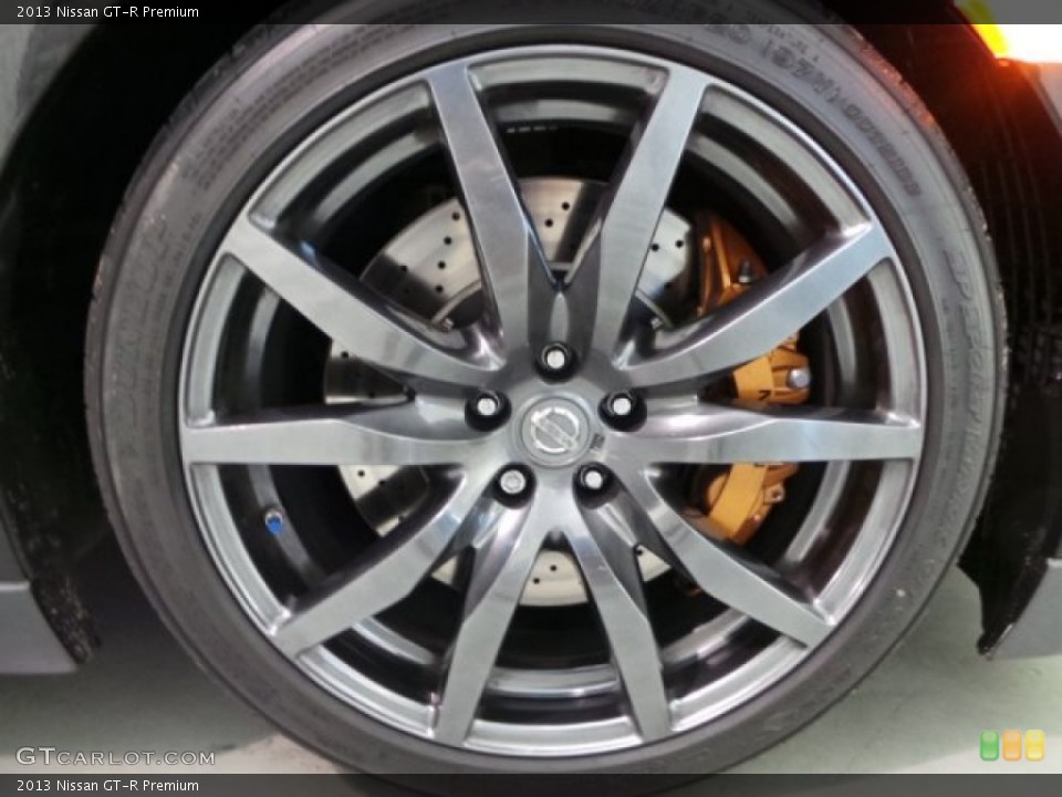 2013 Nissan GT-R Premium Wheel and Tire Photo #92474461