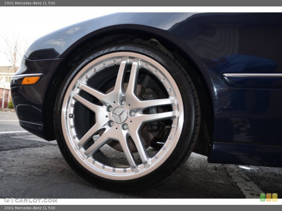 2001 Mercedes-Benz CL 500 Wheel and Tire Photo #92506653