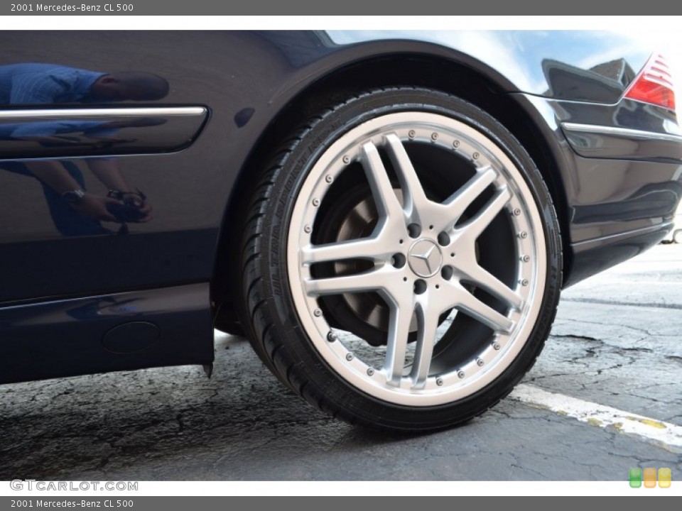 2001 Mercedes-Benz CL 500 Wheel and Tire Photo #92506677