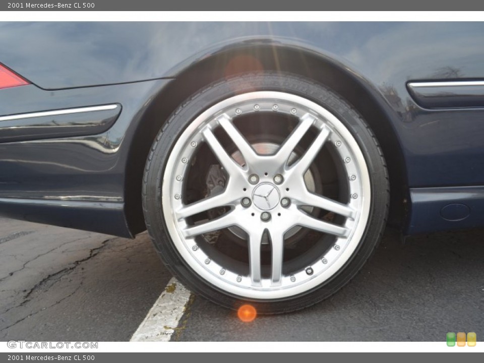 2001 Mercedes-Benz CL 500 Wheel and Tire Photo #92506698