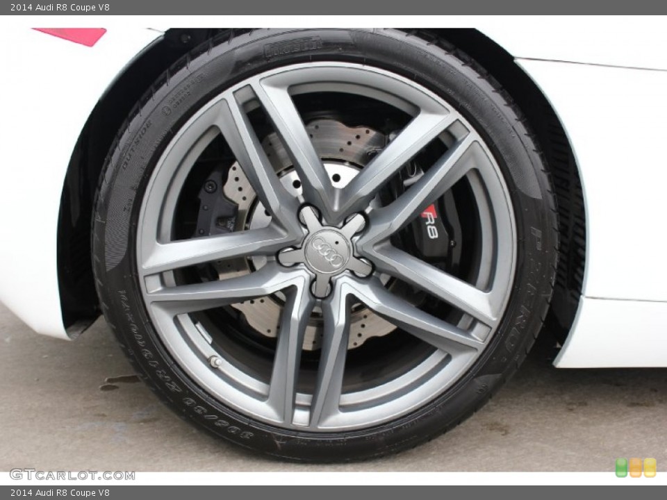 2014 Audi R8 Coupe V8 Wheel and Tire Photo #92513985