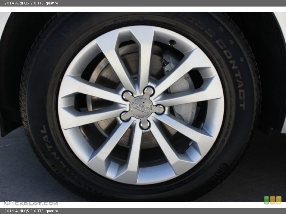 2014 Audi Q5 2.0 TFSI quattro Wheel and Tire Photo #92526249
