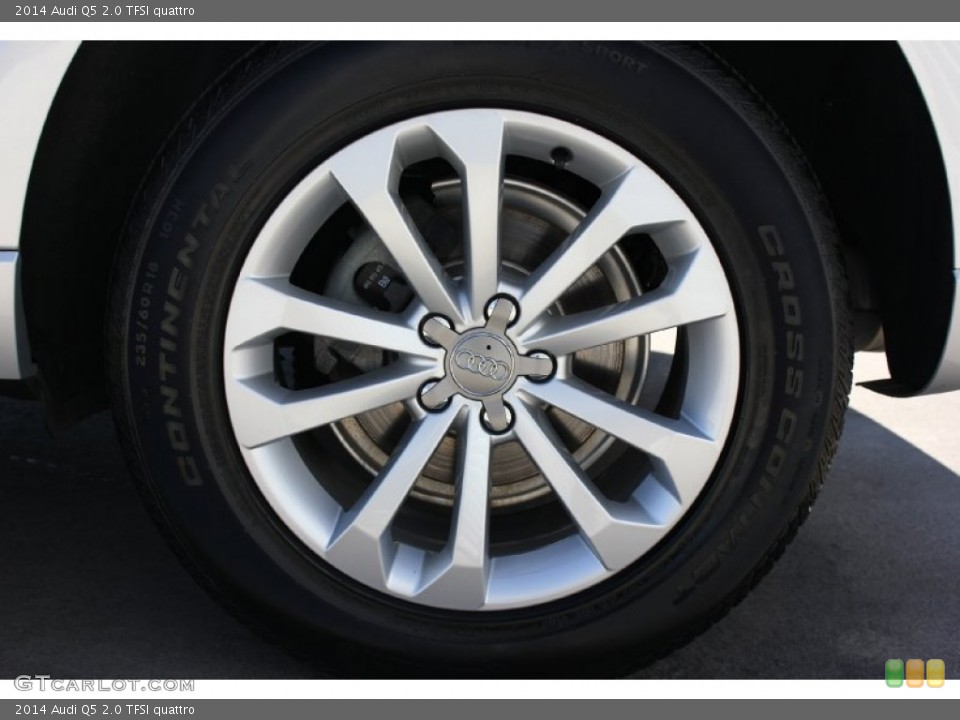 2014 Audi Q5 2.0 TFSI quattro Wheel and Tire Photo #92526273