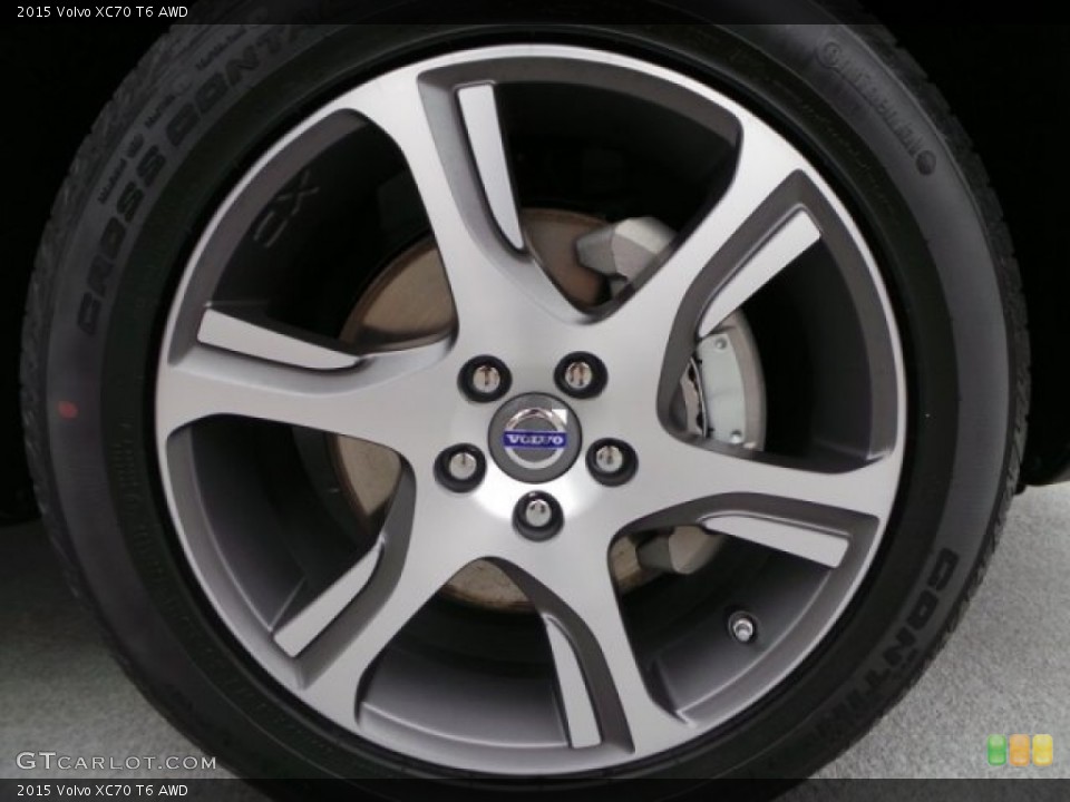 2015 Volvo XC70 T6 AWD Wheel and Tire Photo #92538942