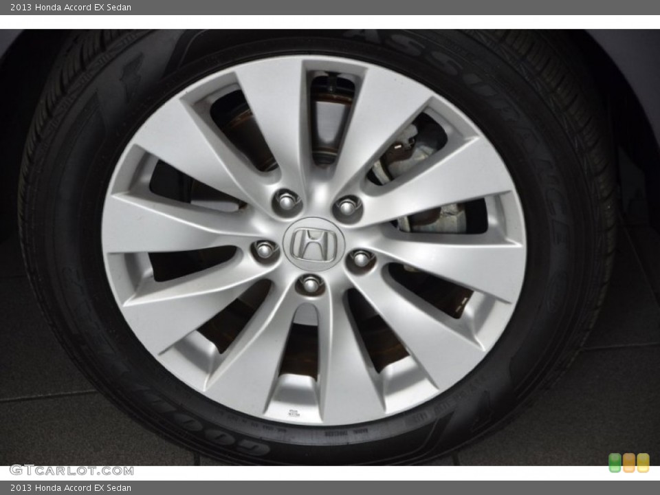 2013 Honda Accord EX Sedan Wheel and Tire Photo #92541333