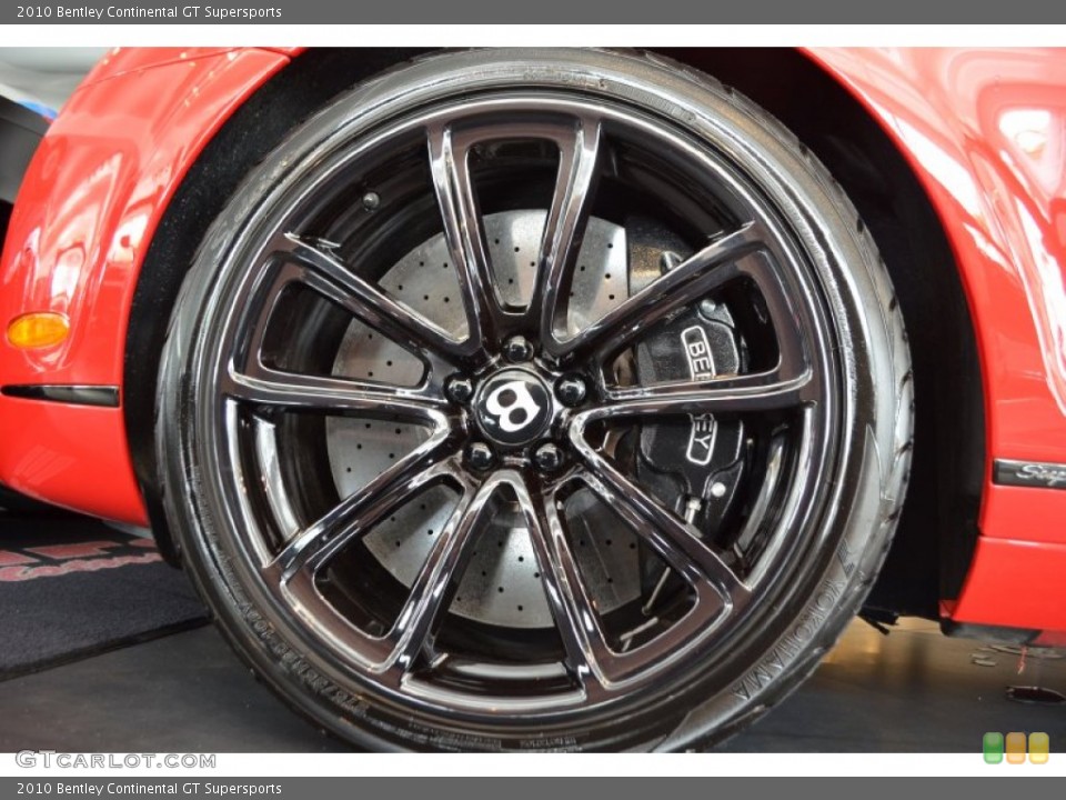 2010 Bentley Continental GT Supersports Wheel and Tire Photo #92565218