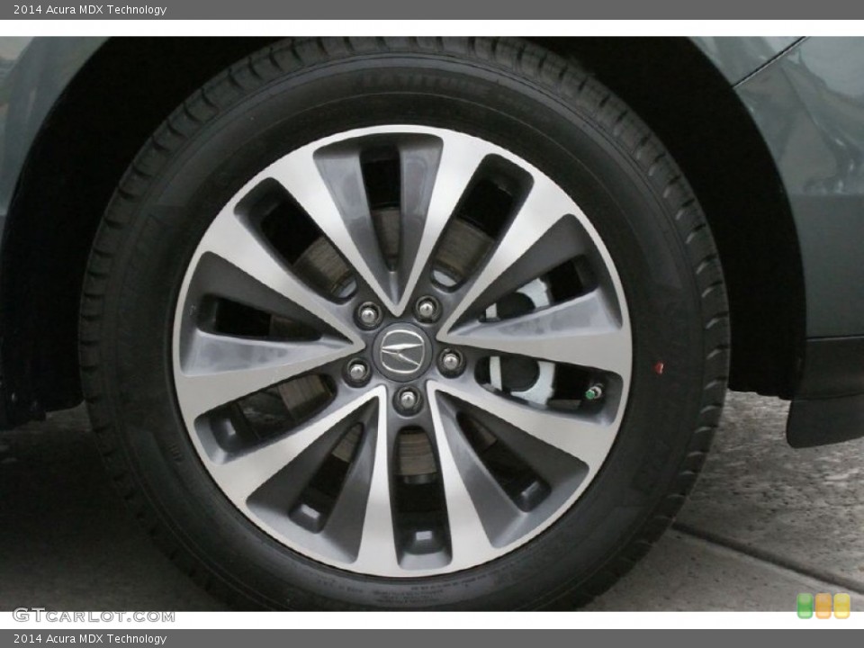 2014 Acura MDX Technology Wheel and Tire Photo #92579550
