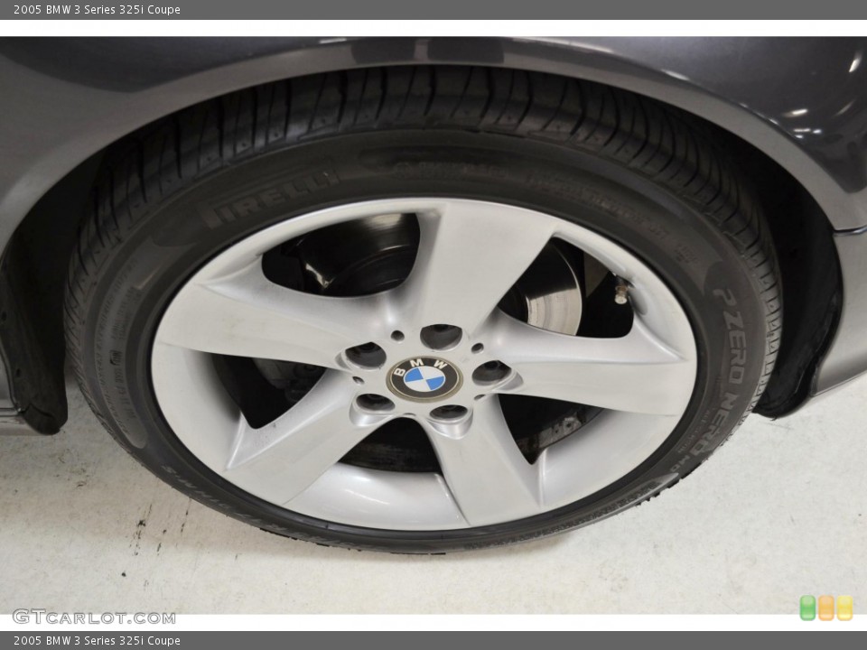 2005 BMW 3 Series 325i Coupe Wheel and Tire Photo #92579555