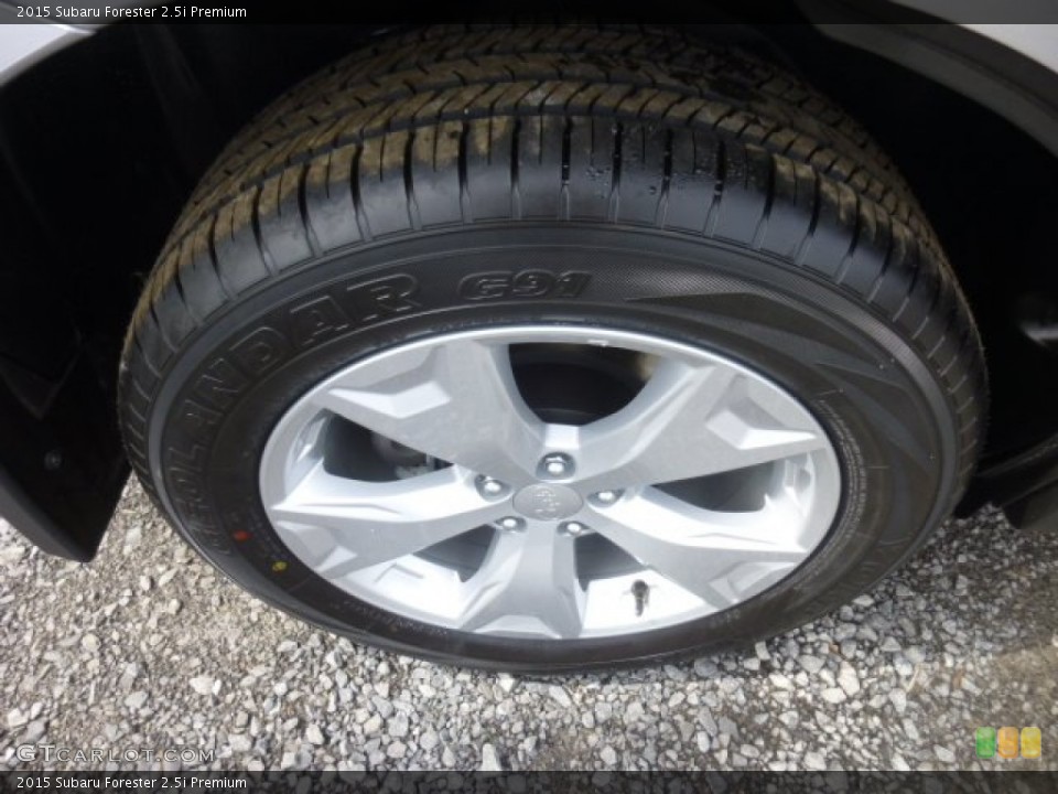 2015 Subaru Forester 2.5i Premium Wheel and Tire Photo #92586515