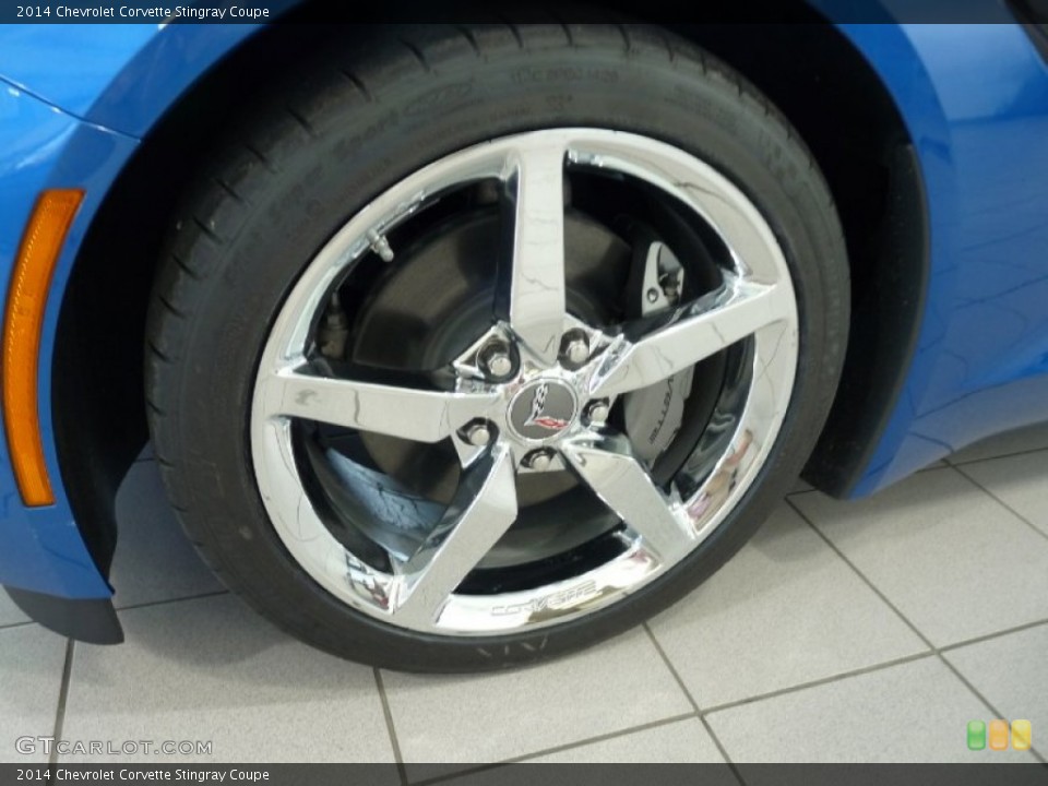 2014 Chevrolet Corvette Stingray Coupe Wheel and Tire Photo #92600333