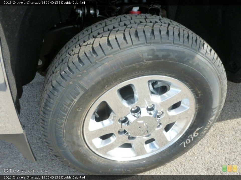 2015 Chevrolet Silverado 2500HD LTZ Double Cab 4x4 Wheel and Tire Photo #92612132