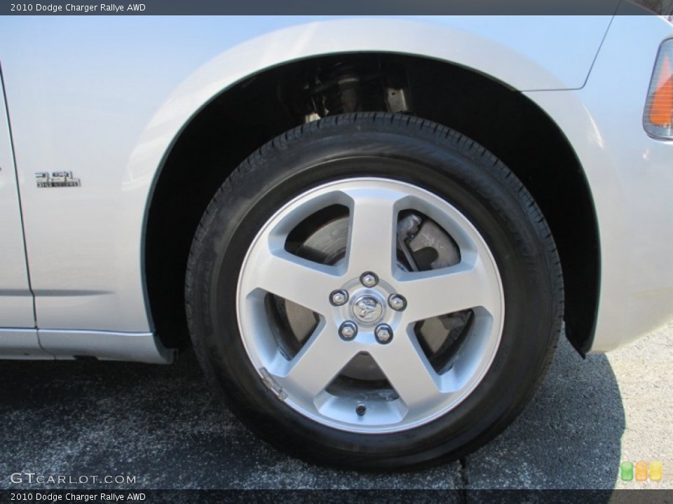 2010 Dodge Charger Rallye AWD Wheel and Tire Photo #92622545