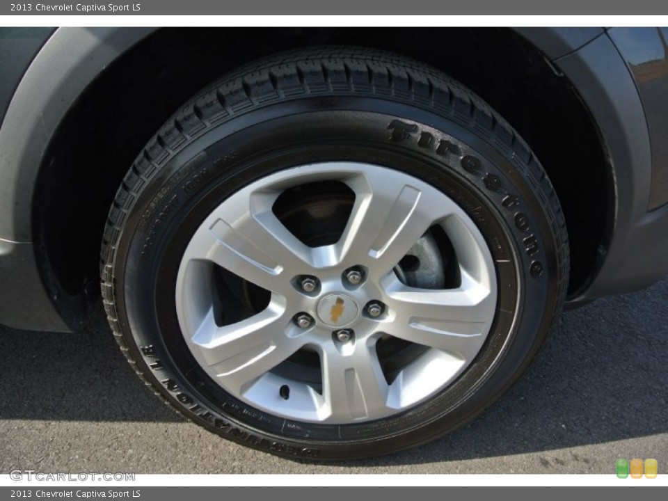 2013 Chevrolet Captiva Sport Wheels and Tires
