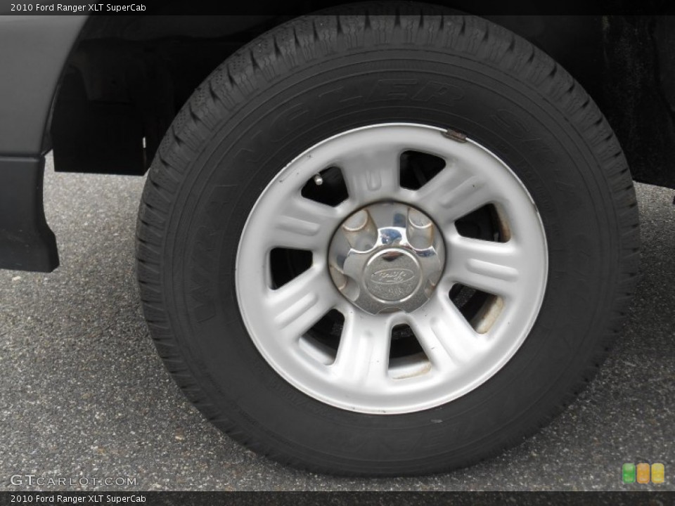2010 Ford Ranger XLT SuperCab Wheel and Tire Photo #92647358