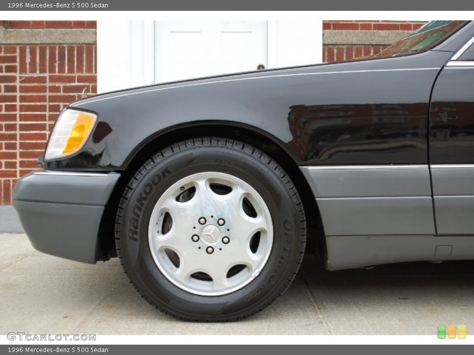 1996 Mercedes-Benz S 500 Sedan Wheel and Tire Photo #92661367