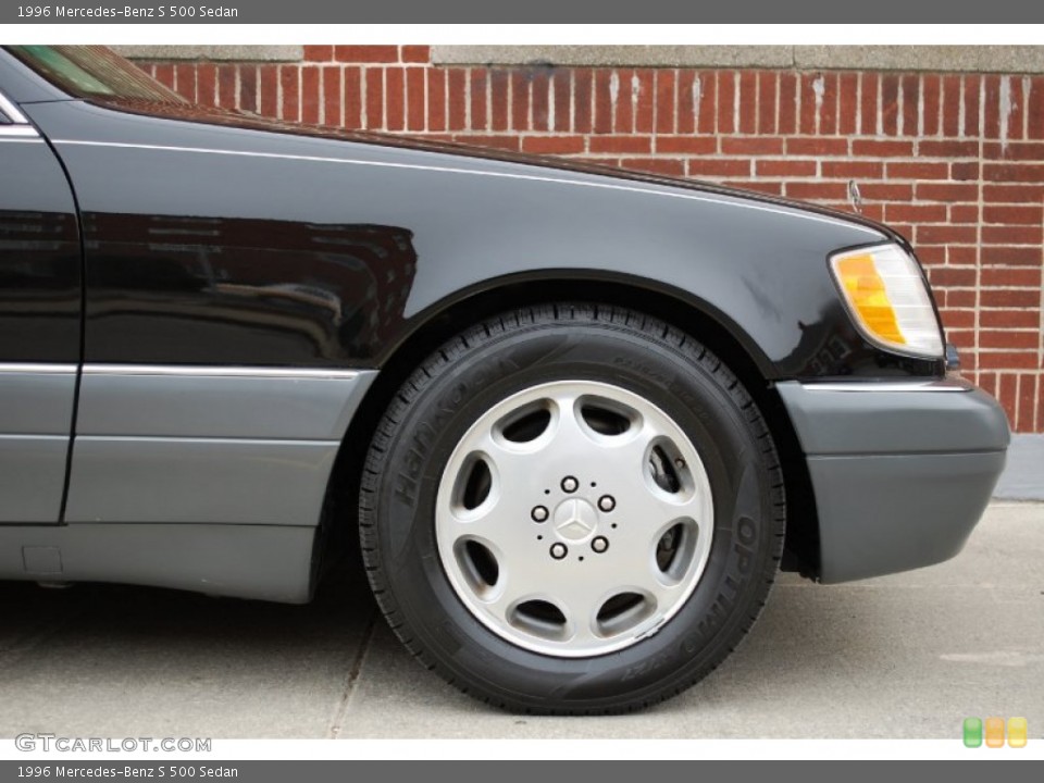 1996 Mercedes-Benz S 500 Sedan Wheel and Tire Photo #92661385